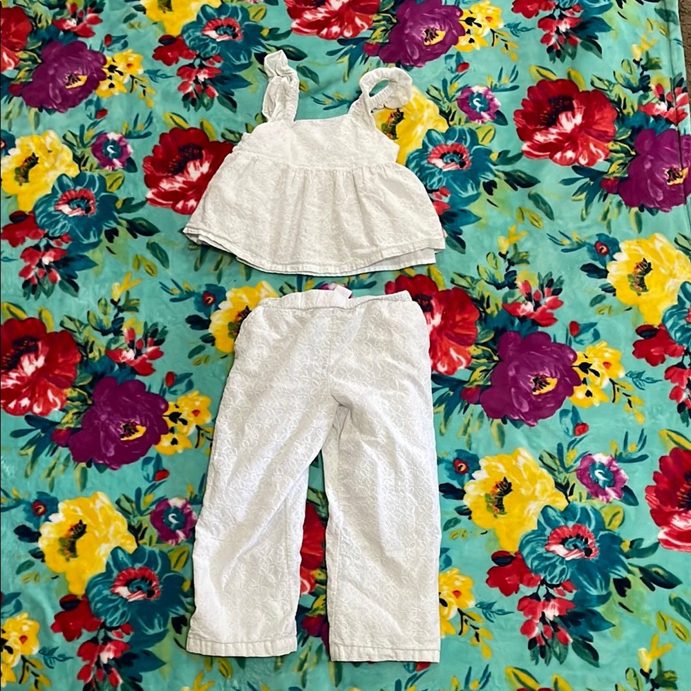 Kids Cute White Set